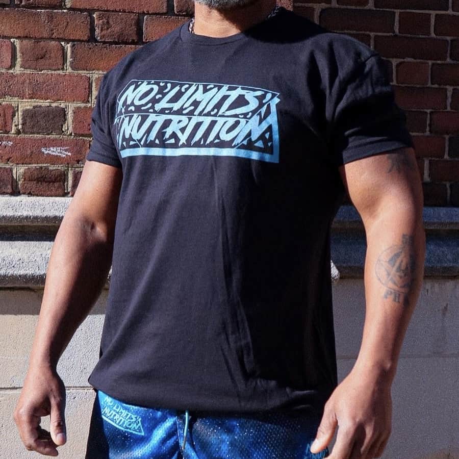 Black & Teal T-Shirt