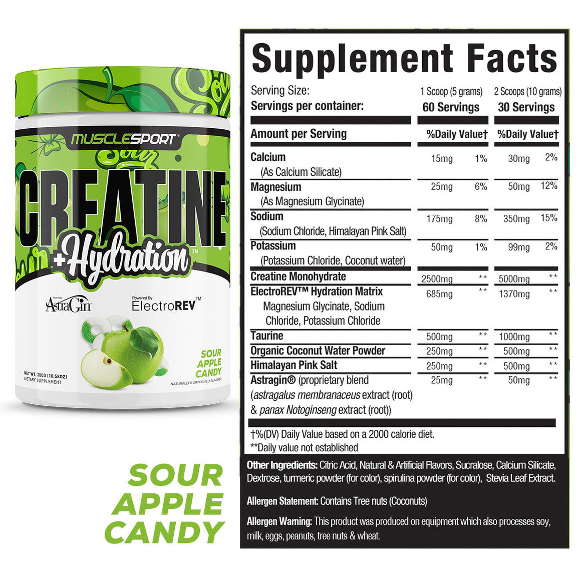 Musclesport - Creatine + Hydration