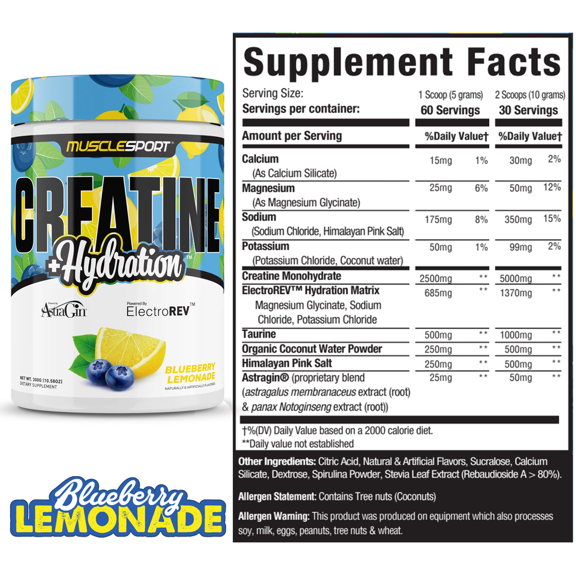 Musclesport - Creatine + Hydration