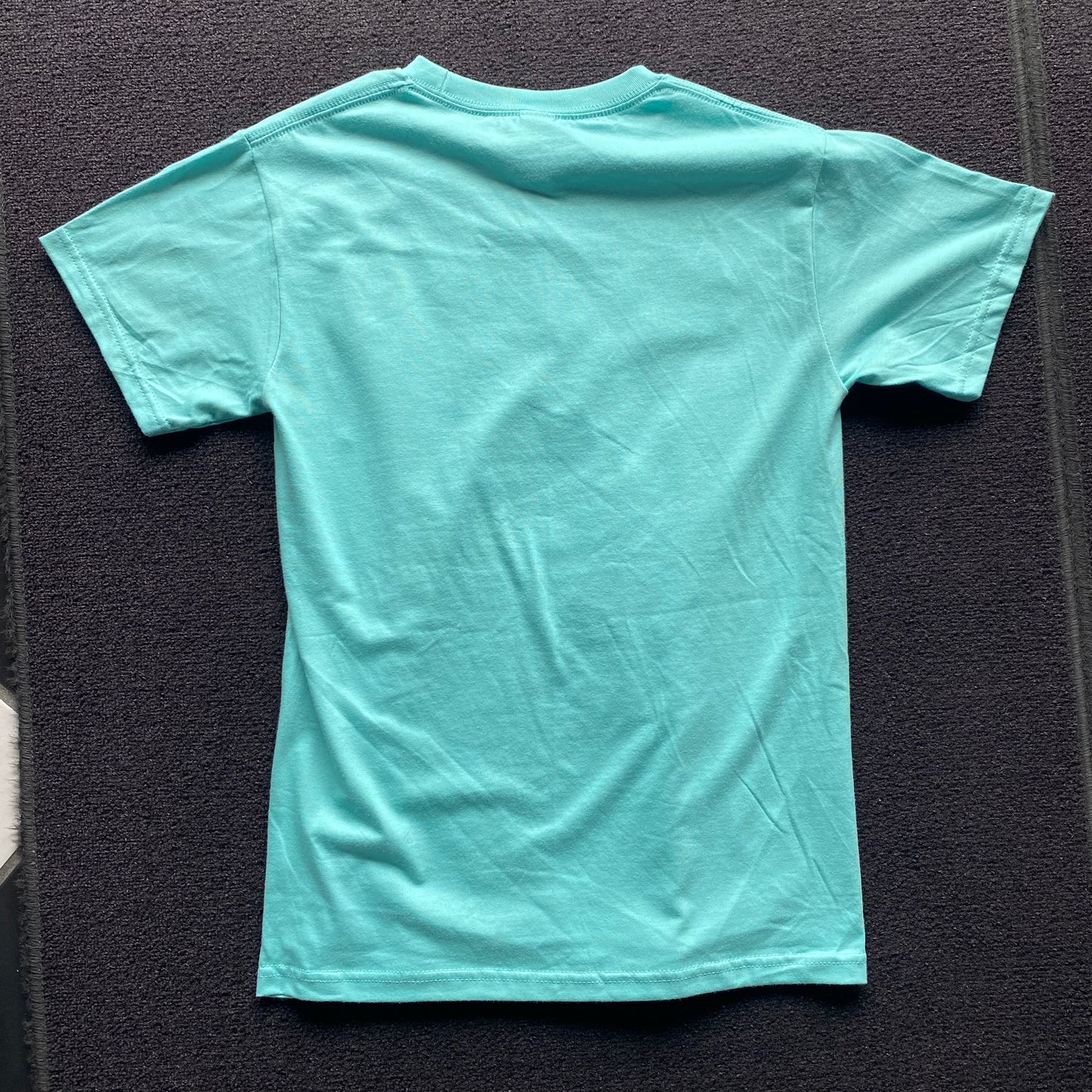 No Limits - Teal Puff Print T Shirt
