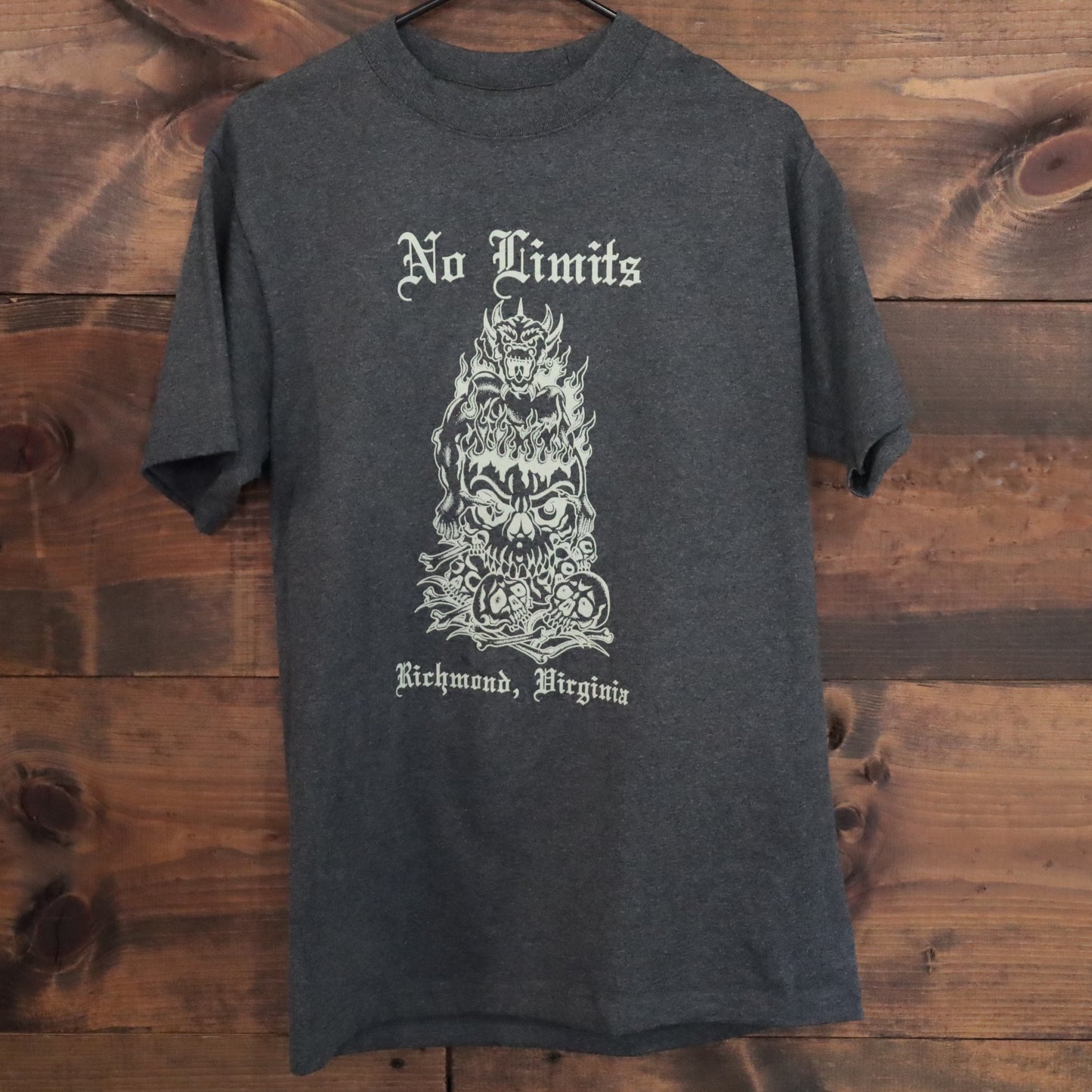 No Limits - Grey "Skulls" T-Shirt is