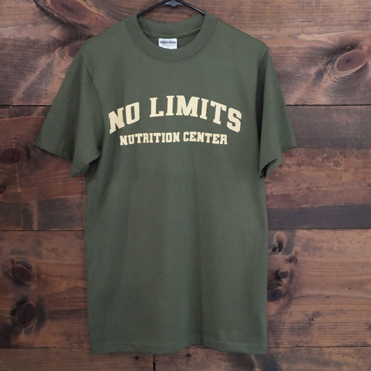 No Limits - Olive Collegiate T-Shirt