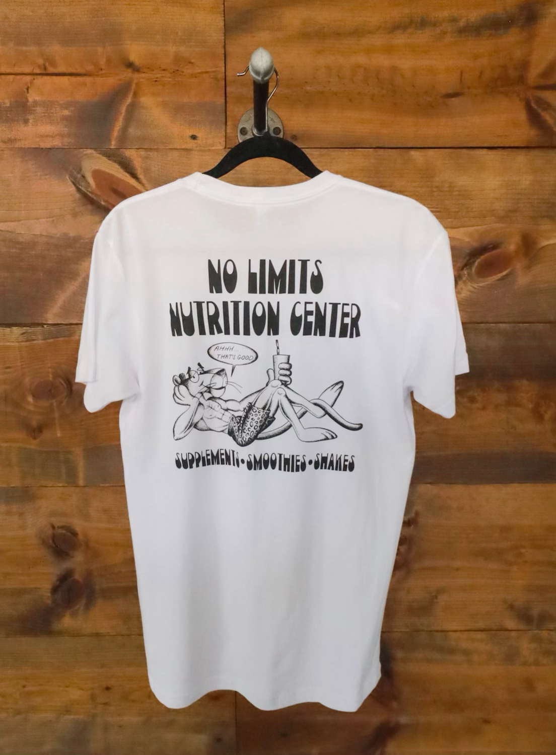 No Limits - Pink Panther White T - Shirt