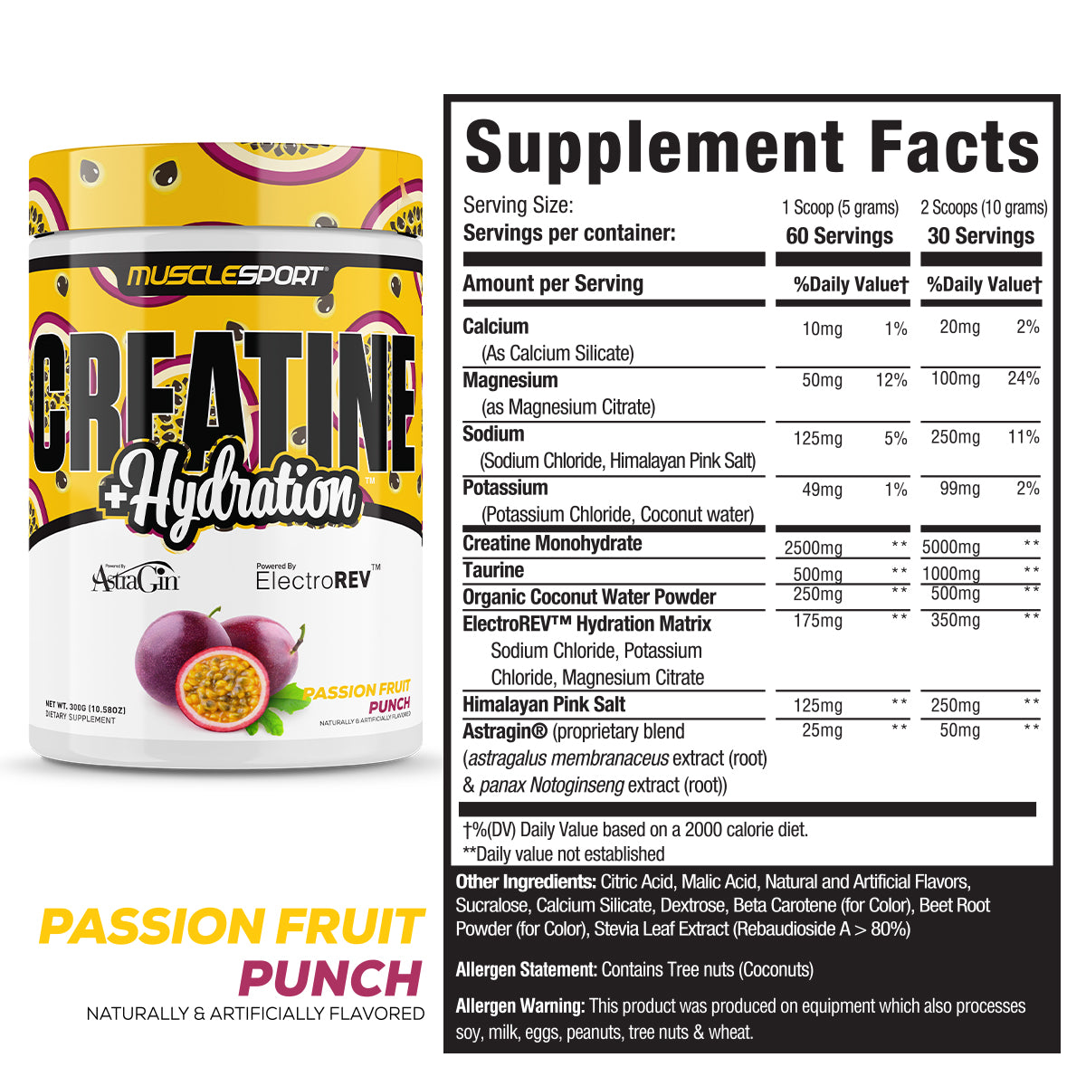 Musclesport - Creatine + Hydration