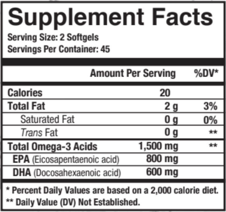 Axe & Sledge - Omega-3