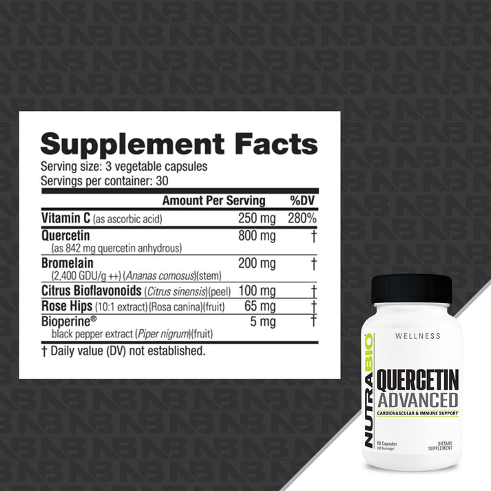 Nutrabio - Quercetin Advanced