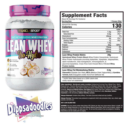 Fat Burning Protein - MuscleSport Lean Whey 2lb