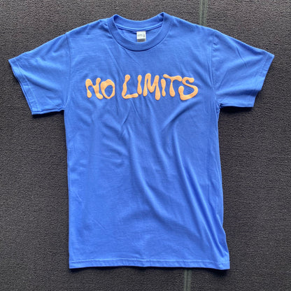 No Limits - Blue Puff Print T Shirt
