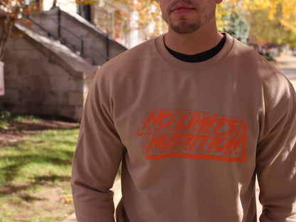 Tan & Orange Crewneck