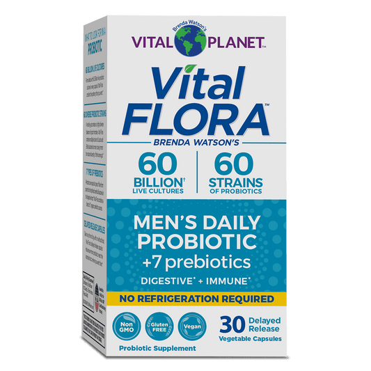 Vital Planet - Vital Flora Men's Daily Probiotic