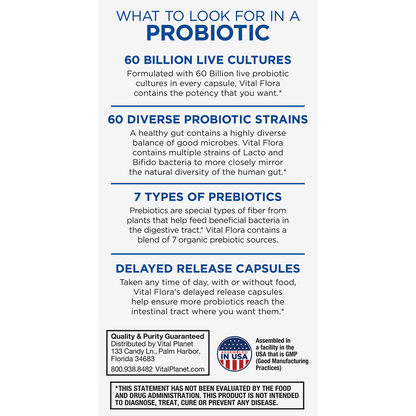 Vital Planet - Vital Flora Ultra Daily Probiotic