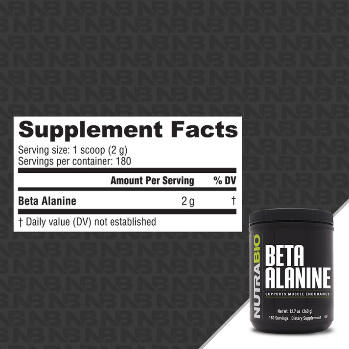 Nutrabio - Beta Alanine Powder