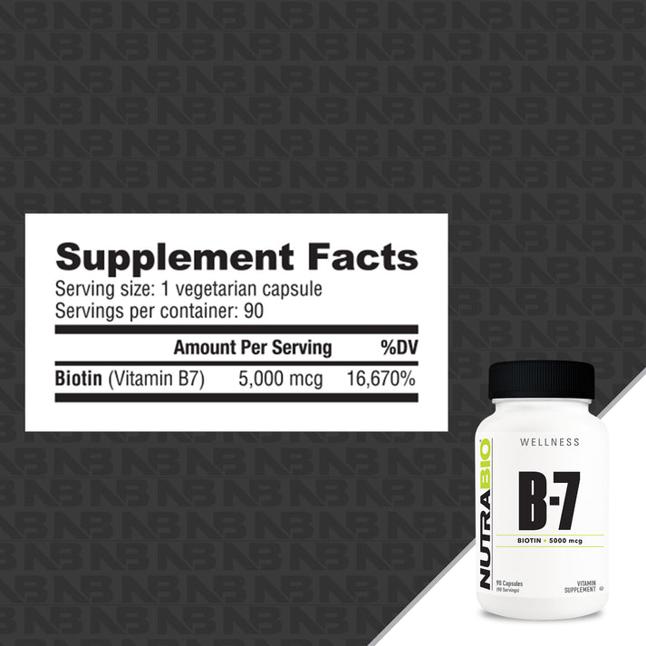 Nutrabio - B7 (Biotin)