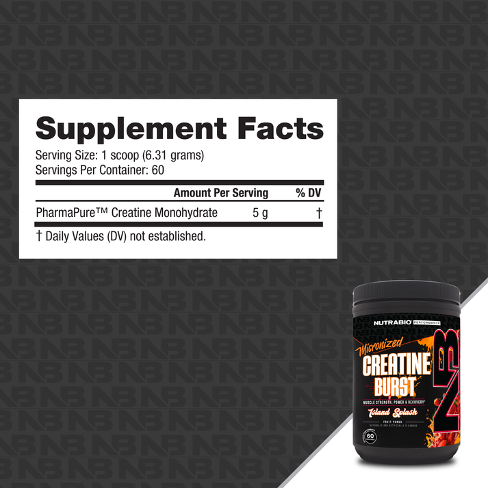 Nutrabio - Creatine Burst