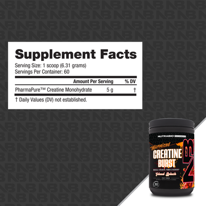 Nutrabio - Creatine Burst