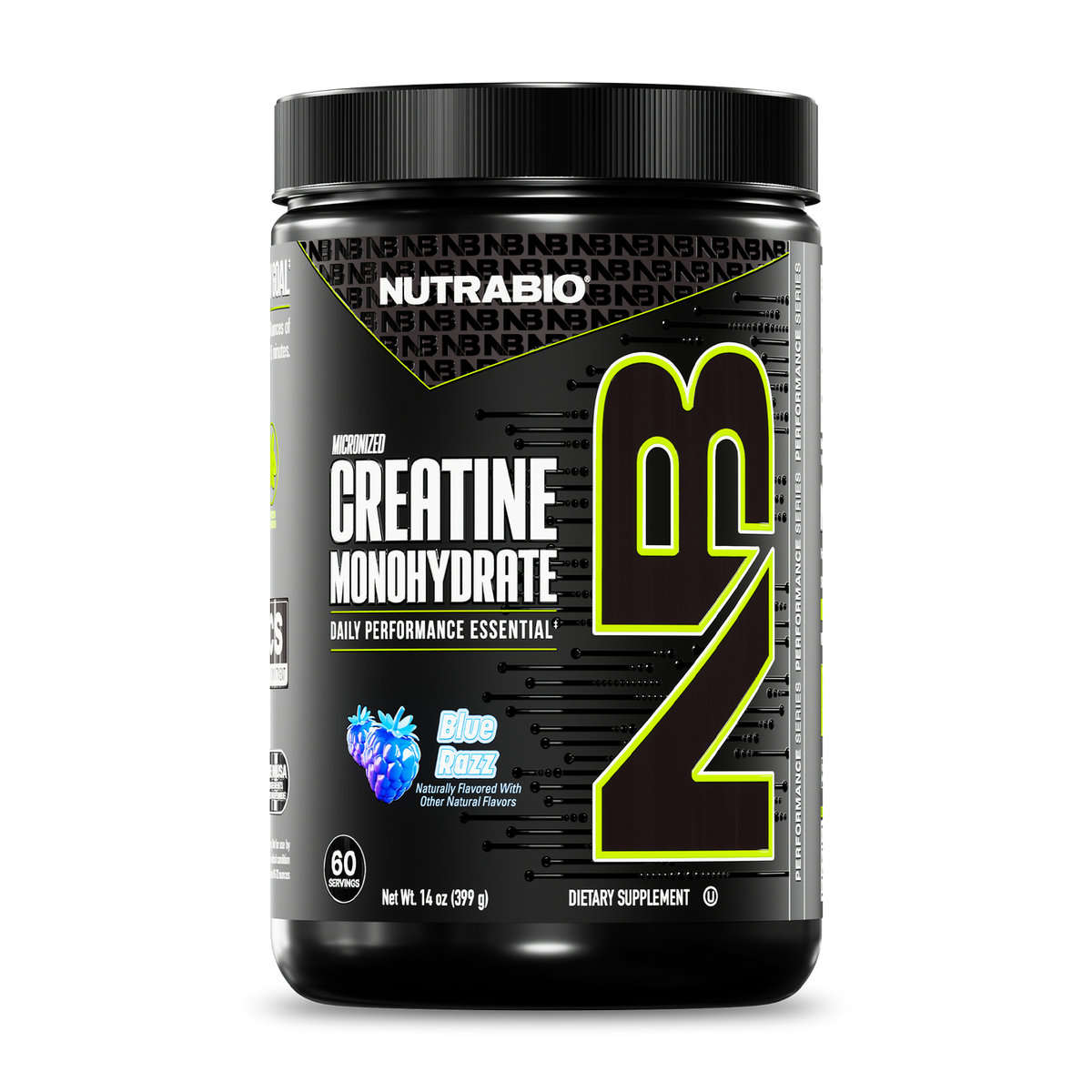 Nutrabio - Creatine Monohydrate 60 srv