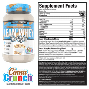 Fat Burning Protein - MuscleSport Lean Whey 2lb