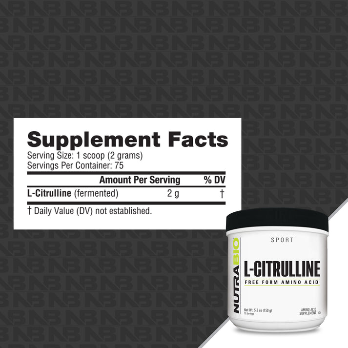 Nutrabio - Citrulline Powder