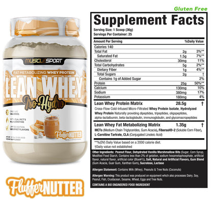 Fat Burning Protein - MuscleSport Lean Whey 2lb