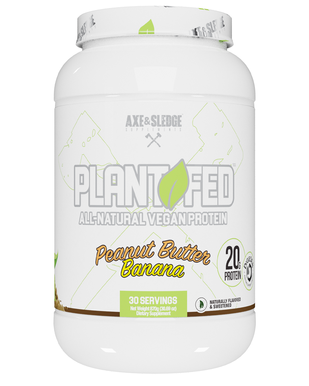 Axe & Sledge - Plant Fed Vegan Protein