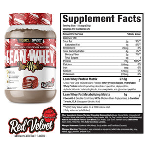 Fat Burning Protein - MuscleSport Lean Whey 2lb