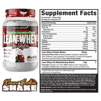 Fat Burning Protein - MuscleSport Lean Whey 2lb